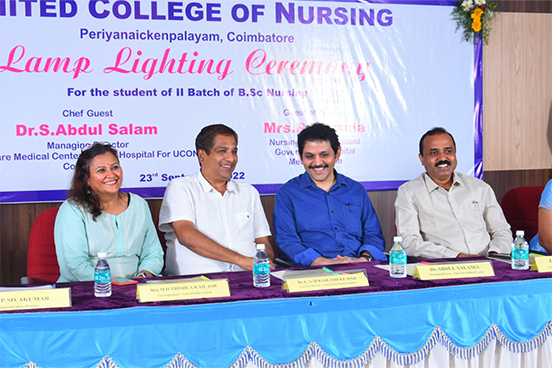 United College  Nurses Lamp lighting Ceremony